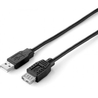 Cabo Extensão USB 2.0 - A/A M/F Preto (3 m)