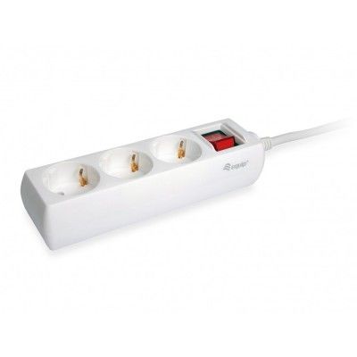 Cabo Extenso 3-Outlet Power Strip c/ interruptor 250V 16A 50/60HZ branco