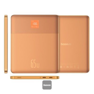 Powerbank Baseus Blade 2 c/ Display 12000Mah 65W Coral