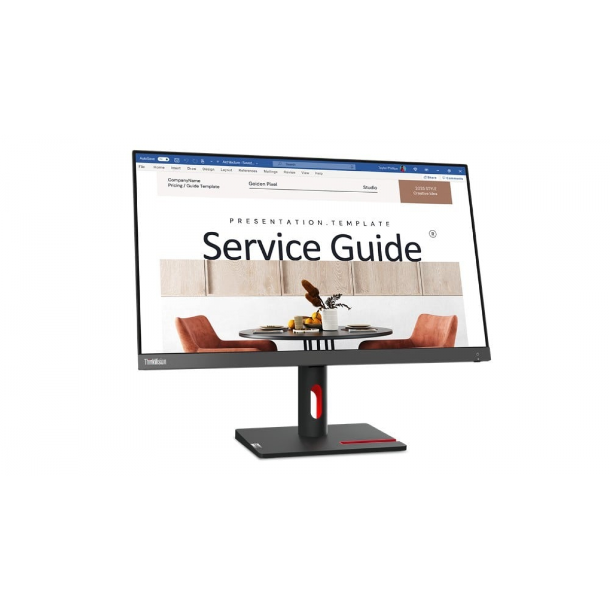 24p Monitor Thinkvision S24I-30 24P Hdmi Vga - 196802904933 - PRIO