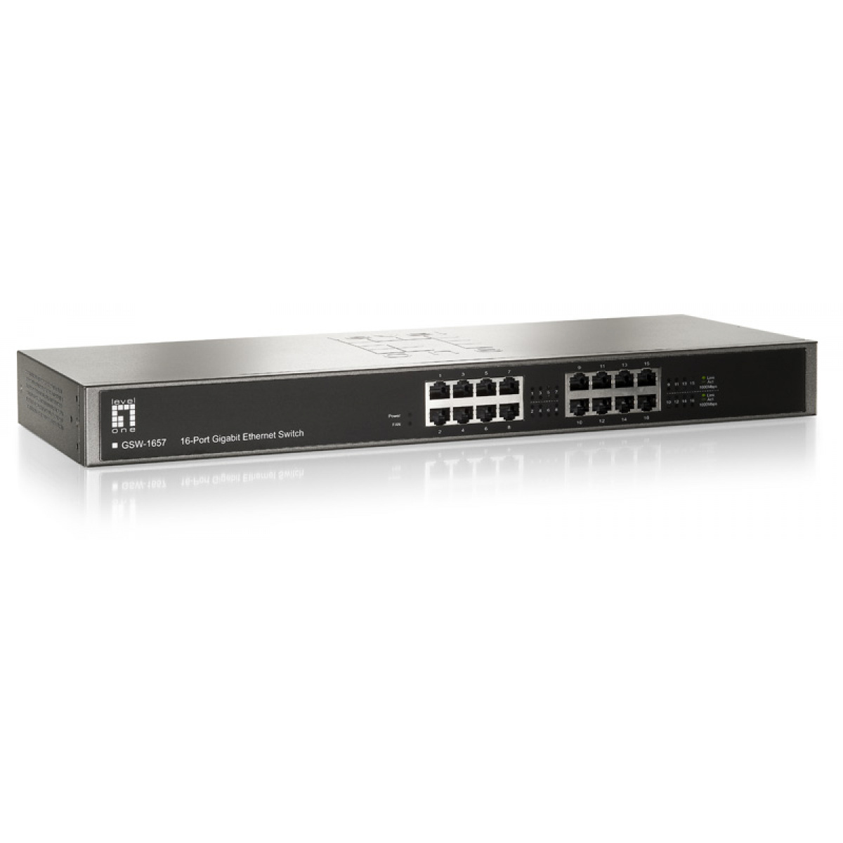 Office Rackswitch Switch Gigabit 16X 1000 - RACK - 4015867143117 - PRIO