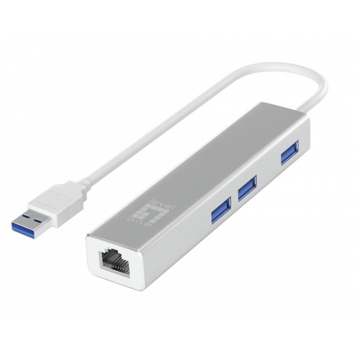 Adaptador Usb Para Rj45 Gigabit Branco - 4015867226674 - PRIO
