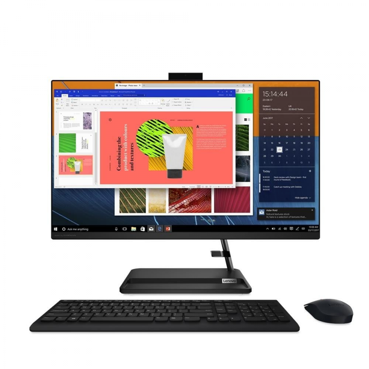 IDEACENTRE AIO IC 3 27ALC6-150 - AMD R5-5500U 8GB 512GB SSD 27P FHD ...